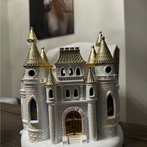 SOLD Bath & Body Works Gold and Silver Castle candle holder 2026